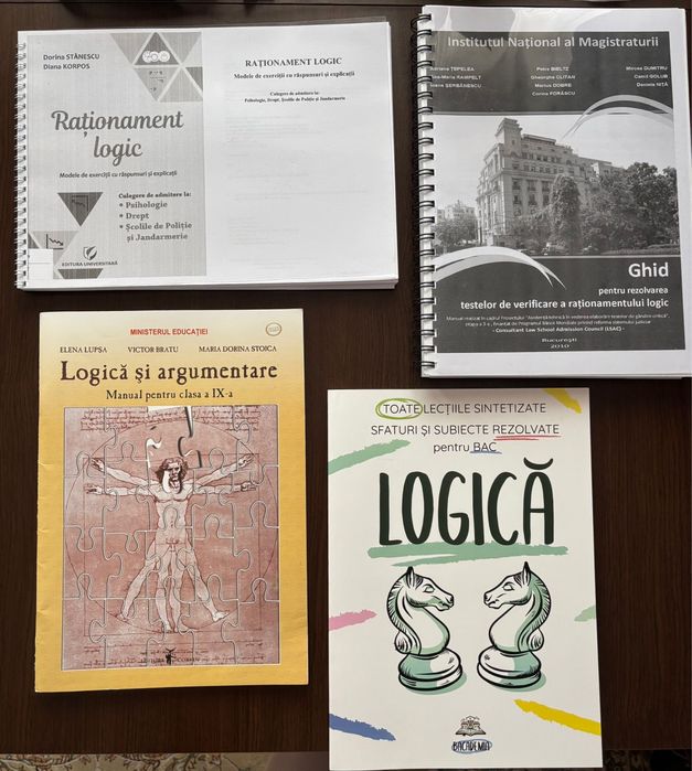 Admitere Drept UniBuc (Pachet gramatica, economie, logica)