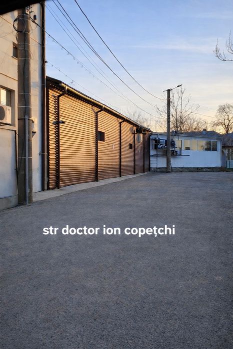 Spații comerciale / hale de închiriat Tecuci – curte mare 1200 mp – d