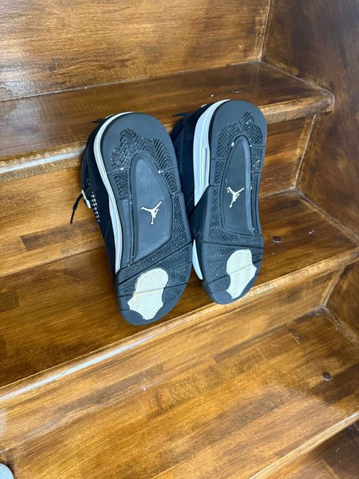 Adidasi jordan 4 model(White Thunder)