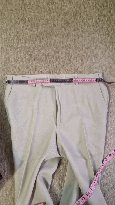 Pantaloni costum lână, mas. 44