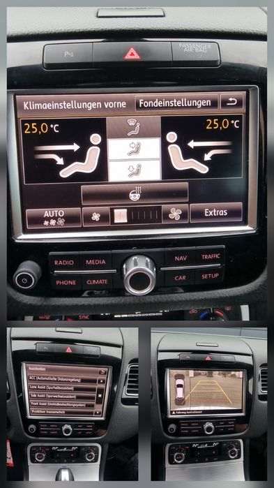 Vw Touareg V6 3.0 TDI 245 Cp Distronic ,Perene Aer , BI XENON..top