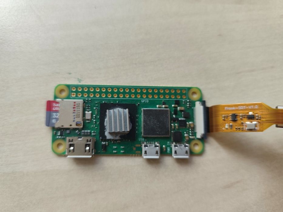 Raspberry pi zero 2w + камера