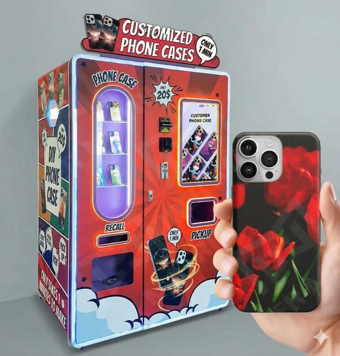 Готовый бизнес: Аппарат по продаже чехлов для iPhone и Samsung