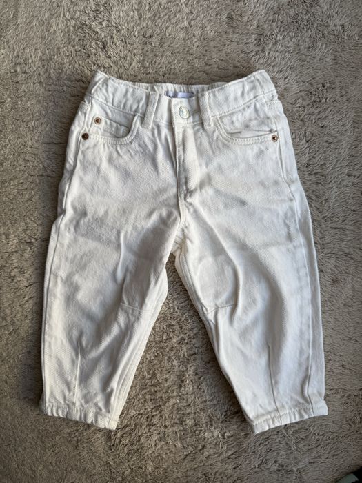 Бели дънки ZARA - 92 (2г.)