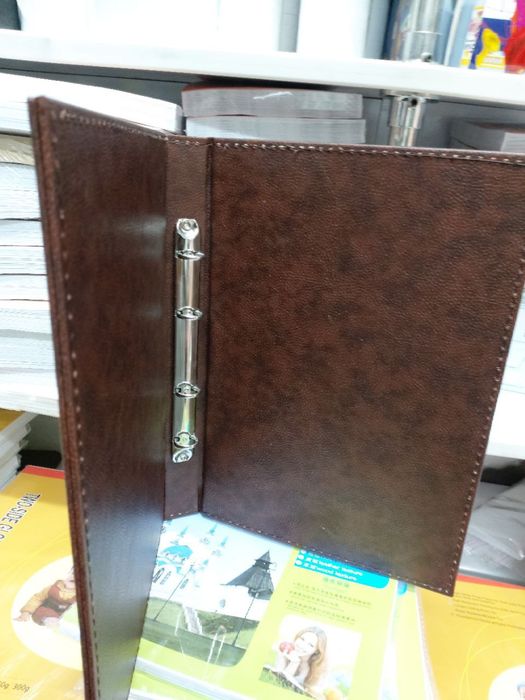 Меню для ресторанов, папки для руководителей, блокноты с вашим лого