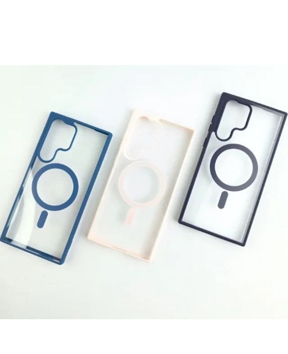 Samsung S22/S23 PLUS/S24/S25/ULTRA Husa Hard PC Clear Magsafe