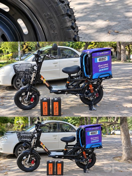 Elektro velo 2 ta batareykasi bor zaryadchik bor yangi balon hullas zo