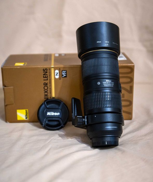 Обектив Никон 70-200 mm f/4 ED AF-S