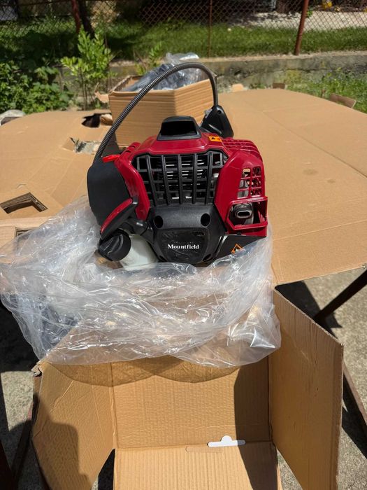 Motocoasă pe Benzină Mountfield MB 35 D, 1.4 CP, Motor în 2 Timpi, 32.6 cmc Ghidon Dublu