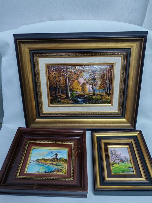 Комплект от три френски миниатюри LIMOGES