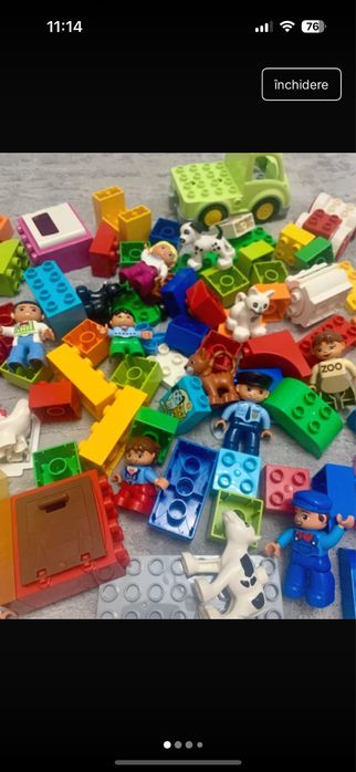 Lot lego duplo 190 lei.