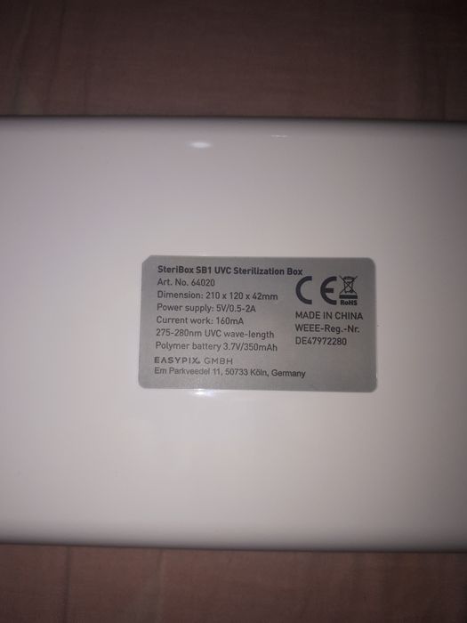 Sterilizator SteriBox SB1