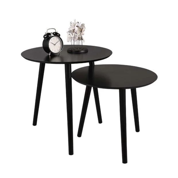 Сет 2 масички в черен цвят