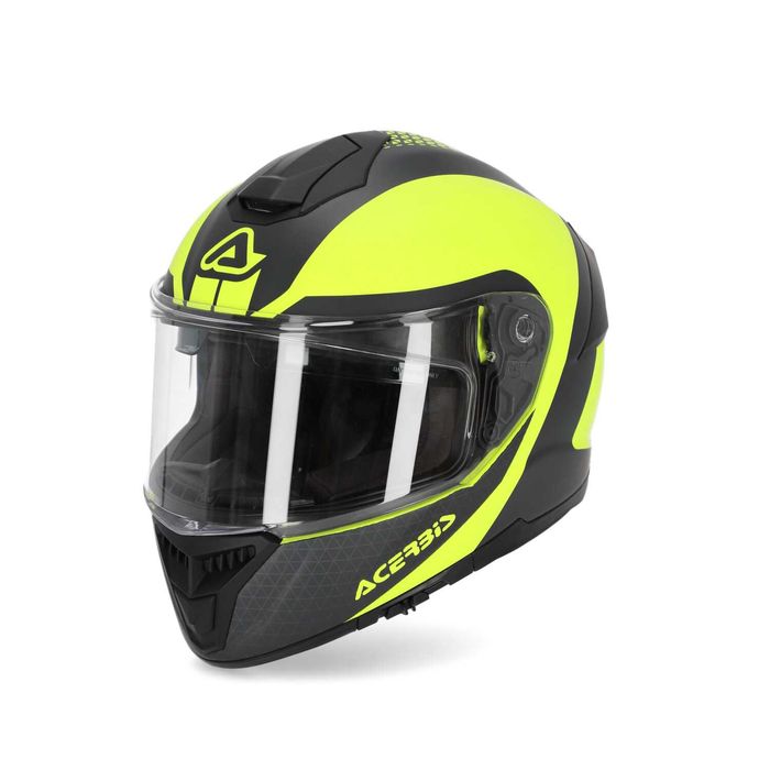 Casca Acerbis Linear Yellow Blue