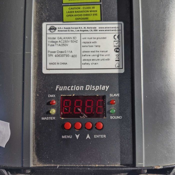 Liquid Money vinde - Laser AMERICAN DJ GALAXIAN 3D