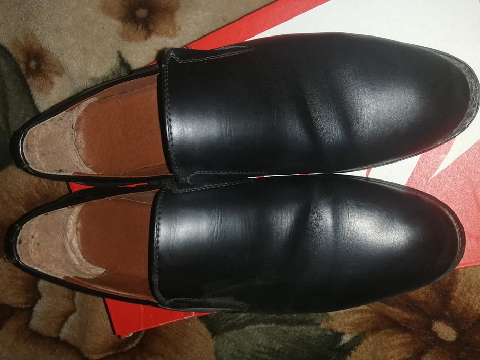 Туфли мужские, чёрные