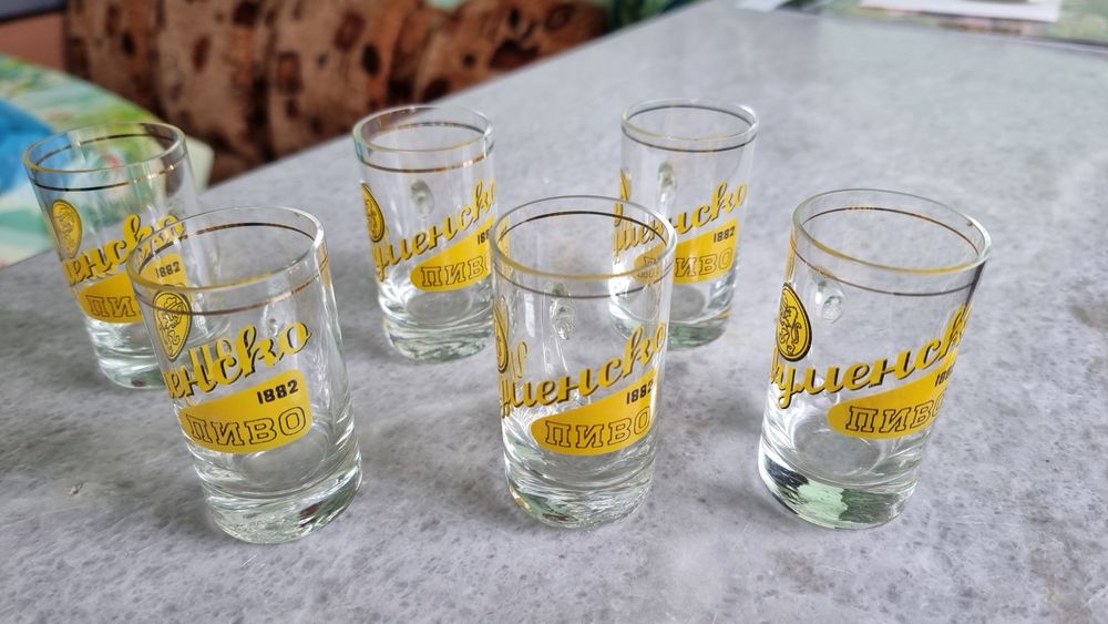 Чаши Шуменско пиво-6 бр.