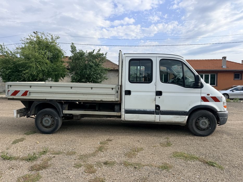 Renault Master двойна кабина 3х2 метра каросерия