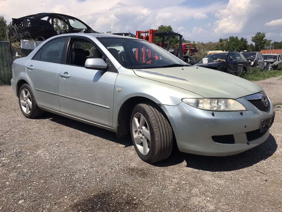 НА ЧАСТИ! Mazda 6 2.0 DI 136 кс. кожен салон климатик Мазда 6 2003 г.