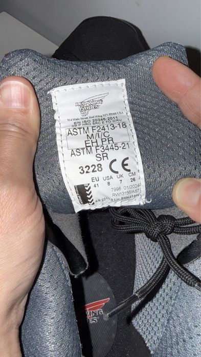 Спец ботинки Red Wing 41 размер