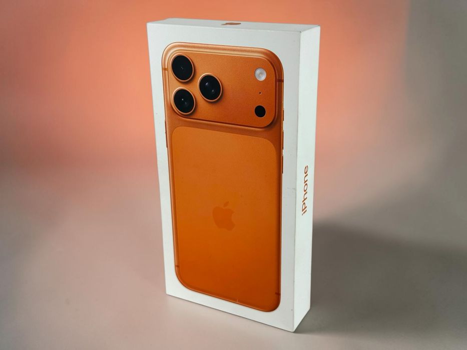 НОВ! Apple iPhone 17 Pro Max 256GB Cosmic Orange Гаранция!