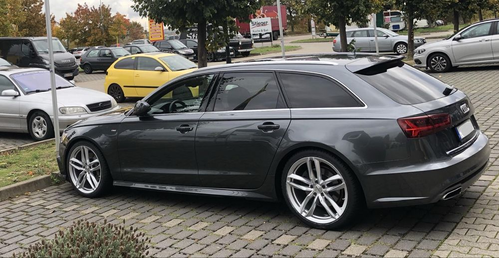 Jante Roti 20 S Line 5X112 Audi A4 A6 A7 C7 RS Allroad Anvelope vara 255 35 R20