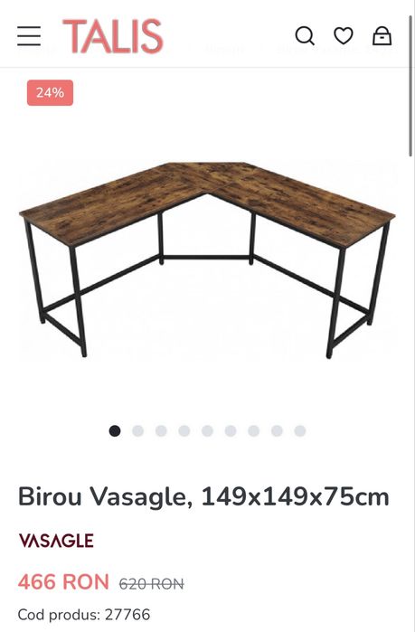 Vand birou Vasagle nou