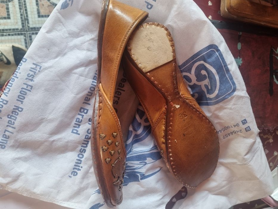 Туфли балетки  (ручная работа).