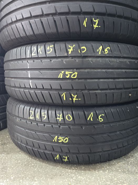 4x 215/70/16 VARA HANKOOK Stare excelentă