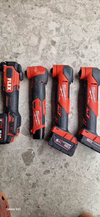 Milwaukee,Flex multicutter pe acumulator