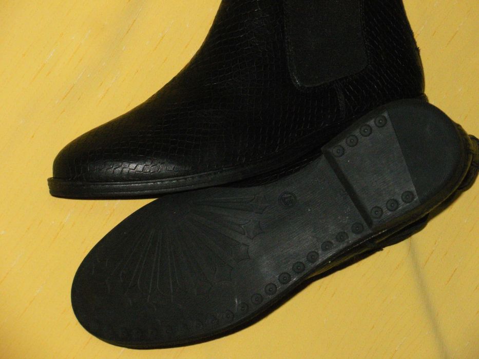 нови дамски боти естествена кожа 37/38