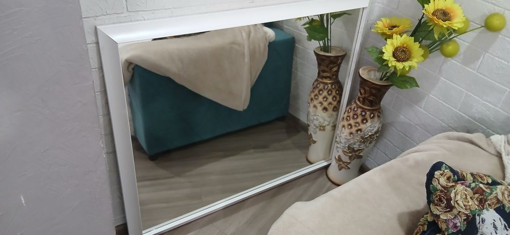 Зеркало большое белое