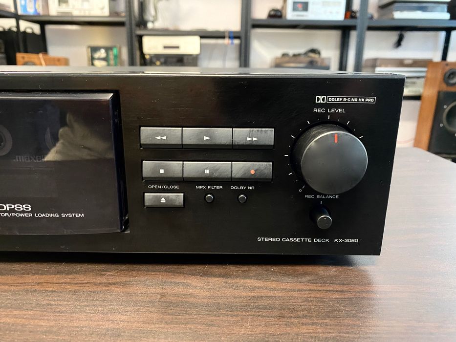 Тримоторен касетен дек Kenwood