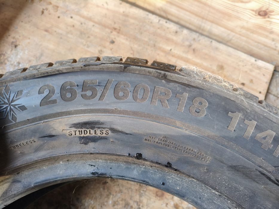 265 60 R18 Пара 2шт. Зима