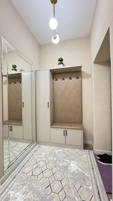 Шота Руставели 52m2 Новостройка 2/2/10 мебель и Техника вся Квартира