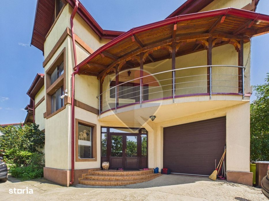 Vilă 10 camere + spațiu comercial | teren 1.300 mp | Otopeni 23 August