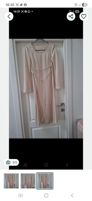 Rochie eleganta satin