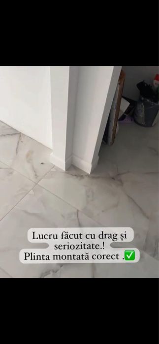 Montaj plinta polimer