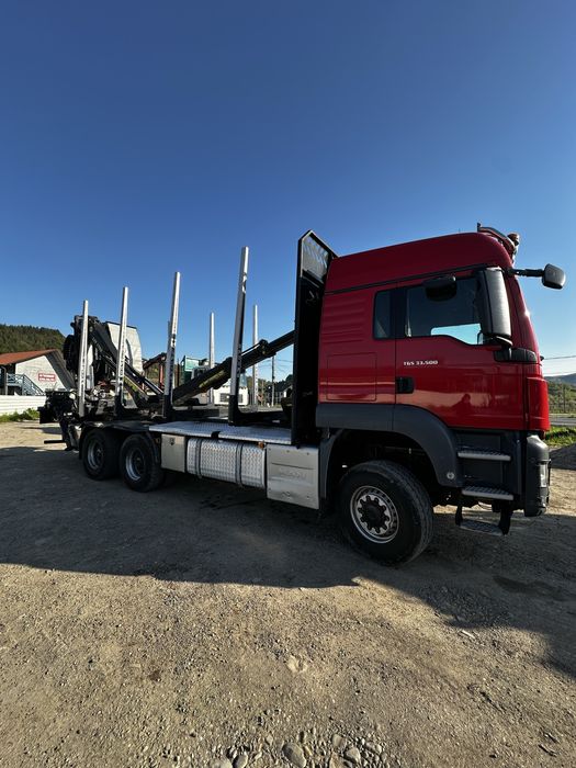 Camion forestier MAN TGS 33.500 din 2019, fabricație Germania