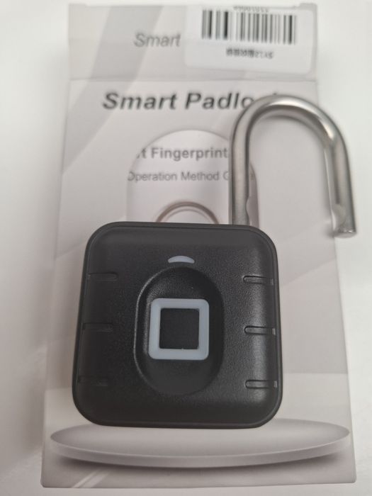 Lacat smart cu senzor de amprenta