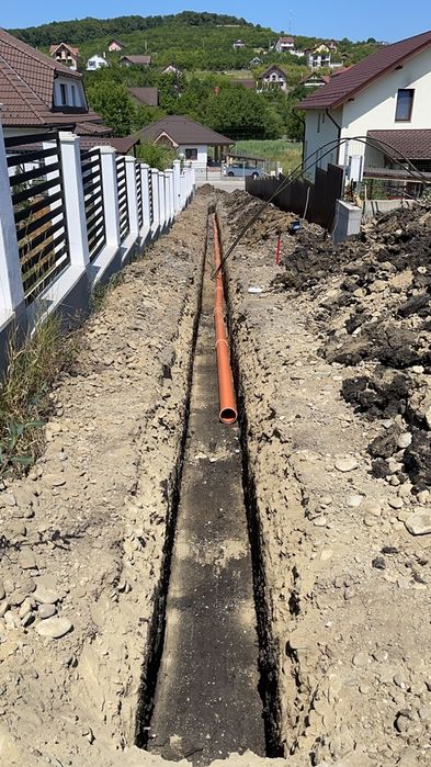 Canalizari exterioare pluviale drenaje