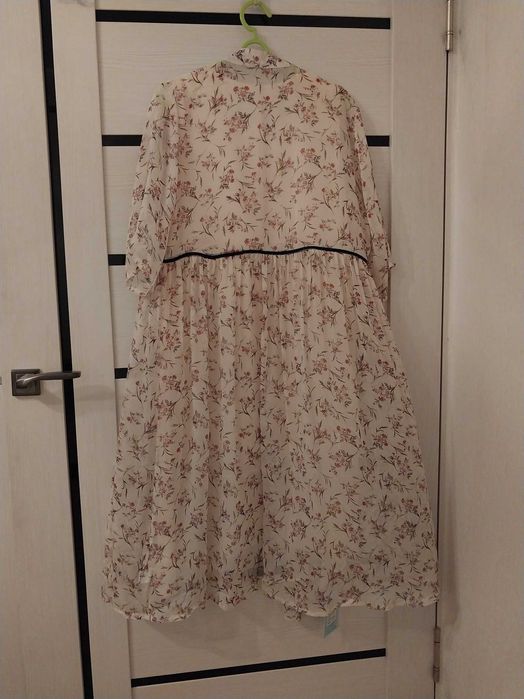 Платье двойка бежевое