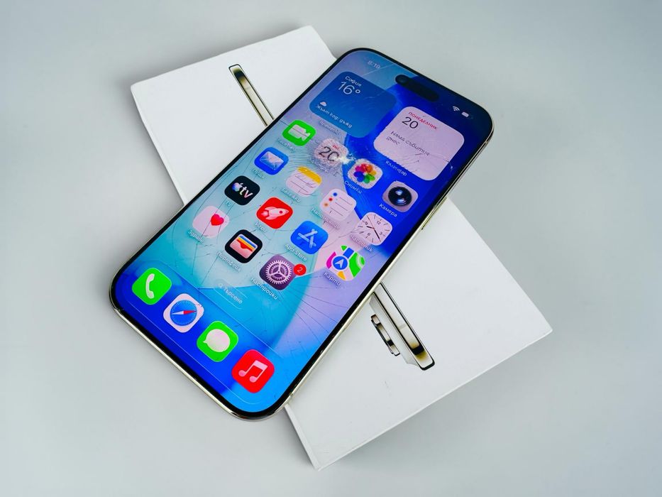 Apple iPhone Air 256GB Gold 100% Батерия!