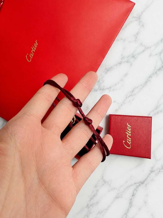 картие гривна унисекс против уроки нова с кутия и торба cartier