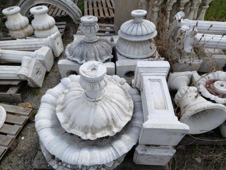 Градински Сет, произход Италия, материал цимент