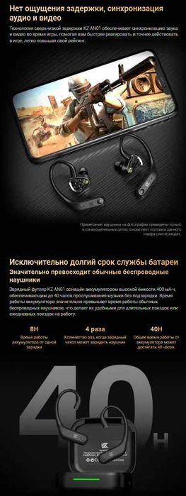 Новый запечатанный модуль Bluetooth 5.4 KZ AN01 Hi-Fi LDAC ANC