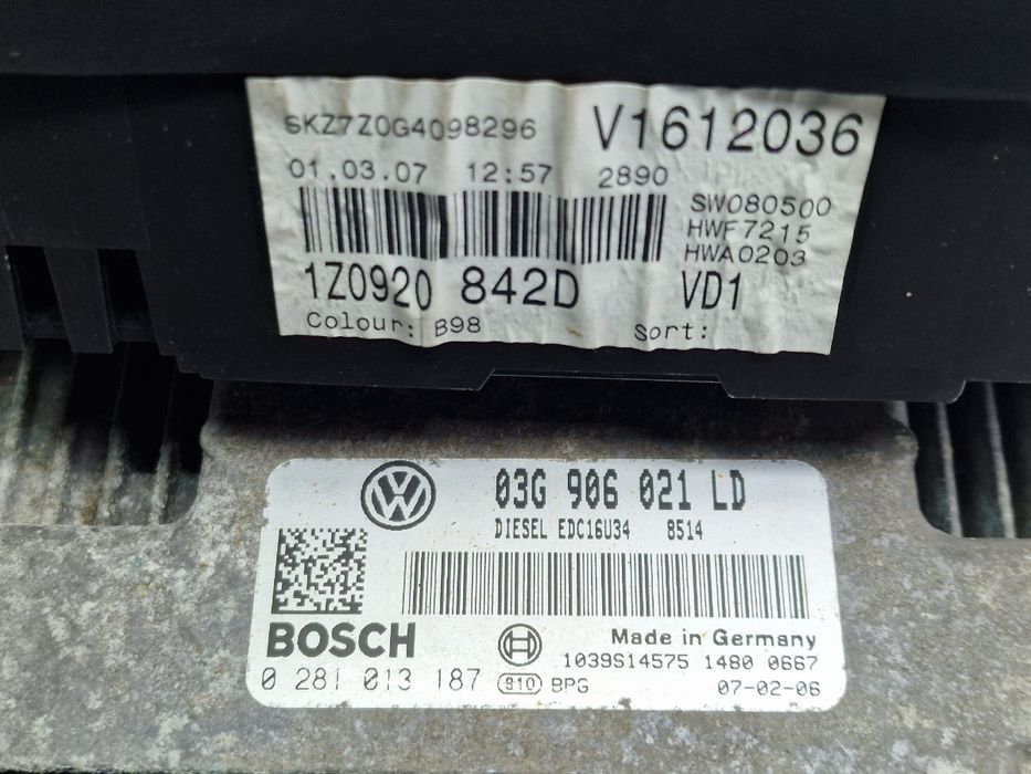 Kit De Pornire Skoda Octavia Ii Combi 1Z5 2004 - 20132.0 Tdi 16V