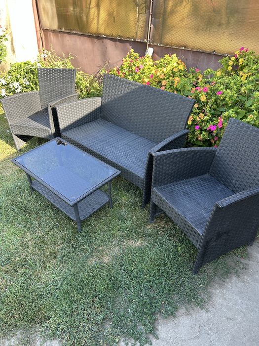 Set 4 piese mobilier gradina