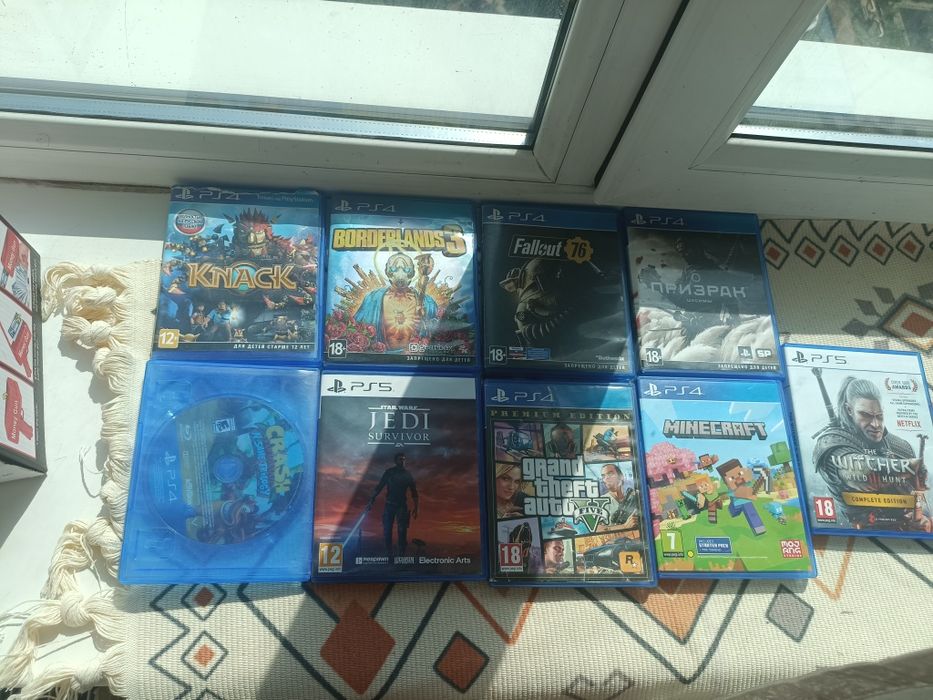 Игры для пс 4-5 бу/новые