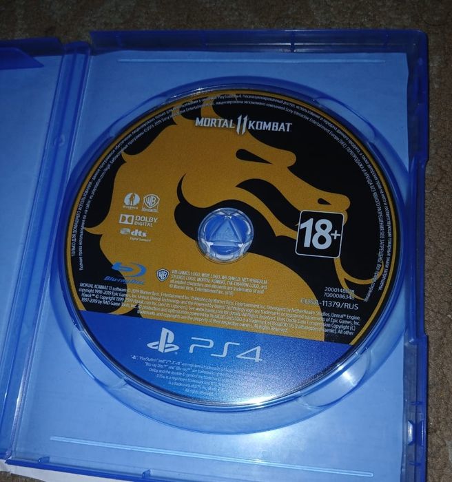 Продам диск  Mortal Kombat 11 ps4